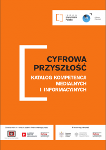 Okładka katalogu kompetencji medialnych i informacyjnych
